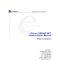 Ektron CMS400.NET Administrator Manual