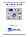 KIC 2000 User Manual - Thermal Profilers