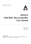 APG013 User Manual