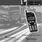 Audiovox 4000 Manual