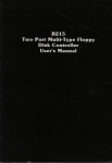 B215 Two Port Multi-Type Floppy Disk Controller User`s Manual