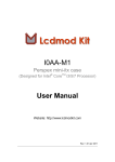 I0AA-M1 User Manual
