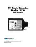 581 Rapid Transfer Device (RTD)