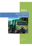 Bolero User Manual - SkidWeigh Technology