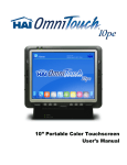 94A00-1 OmniTouch 10pe User`s Manual