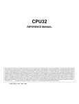 CPU32 Reference Manual [330 pages!]