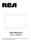 User Manual - RCA Commercial Electronics