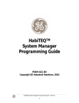 HabiTEQ - System Manager Software