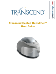 Transcend Heated Humidifier User Manual