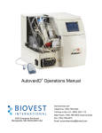 AutovaxID Operations Manual