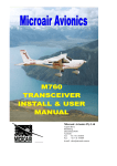 Microair 760 Manual - Pittsburgh Soaring Club