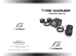 GFORCE Tyre Warmer manual