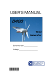 D400 Manual