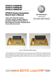 STK672 Series Evaluation Board User`s Manual