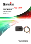 GMT200 User Manual - Rainbow wireless. Quectel, Queclink, Maestro