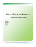 Controller Area Network - Rensselaer Polytechnic Institute