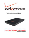 MiFi® 2200 – Intelligent Mobile Hotspot