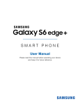 Samsung Galaxy S6 edge+ G928A User Manual