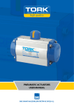 pneumatıc actuators user manual