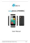 easyphone (P400BK) User Manual