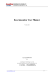 Touchmonitor User Manual - Leadingtouch Technology Co., Ltd.