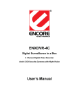 ENXDVR-4C User`s Manual