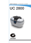 Ultrasonic Cleaner UC