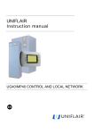 UNIFLAIR Instruction manual
