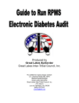 Electronic Diabetes Audit Guide - Great Lakes Intertribal Council