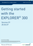 Inmarsat Explorer 300 Getting Started