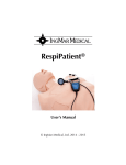 RespiPatient User`s Manual - 80 31 805 Rev-1