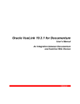 User`s Manual - Oracle Documentation