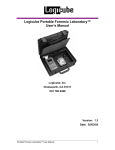 Logicube Portable Forensic Laboratory™ User`s Manual