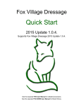 - Fox Village Dressage