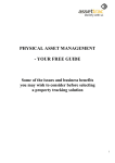 PHYSICAL ASSET MANAGEMENT - YOUR FREE GUIDE