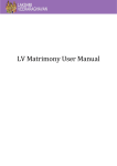 LV Matrimony User Manual