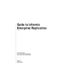 Guide to Informix Enterprise Replication, Version 7.3