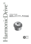 SHA User Manual PDF - Harmonic Drive LLC