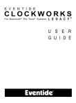 clockworks legacy - Eventide Inc. www homepage