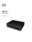 WD TV Media Player User Manual