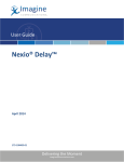Nexio Delay User Guide