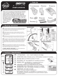 1. Parts List 2. Mounting Instructions 3. Functions