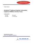 OxiSelect™ Hydroxyl Radical Antioxidant