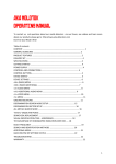 User manual - Aka Detectors