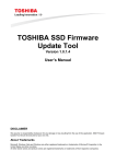 TOSHIBA SSD Utilities