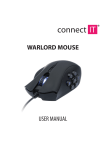 WARLORD MOUSE USER MANUAL