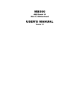 MB500 USER`S MANUAL - IBT Technologies Inc.