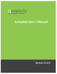 Version 2.5.0.4 - Simplicity™