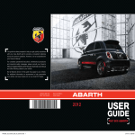 2012 Fiat 500 Abarth User Guide