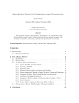 Introduction Eviews for Orientation course Econometrics